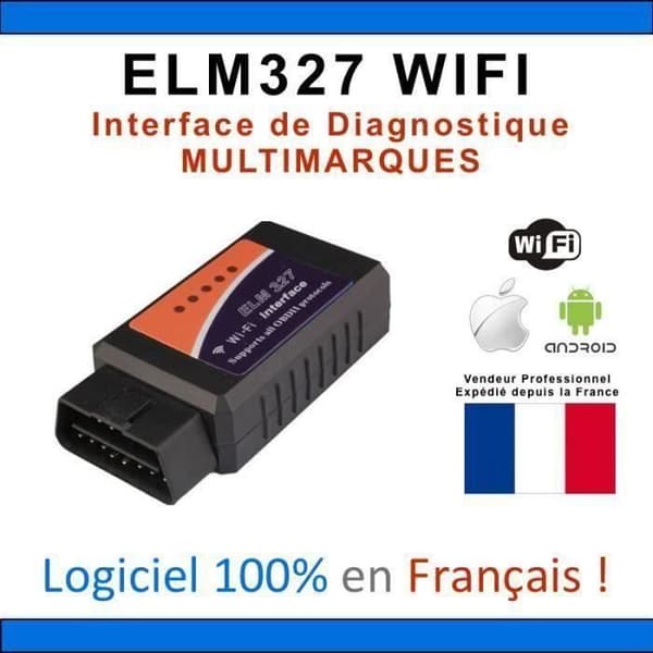 ELM 327 WIFI - BIL DIAGNOSTISK GRÄNSSNITT~YJ14702