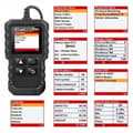 Miniatyrbild 3 av 4: Starta X431 CR3001 Stöd för alla OBDII - EOBD-funktioner OBDII-EOBD Creader 3001 PK Multi-Language Diagnostic Tool CR319