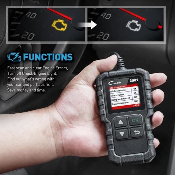 Starta X431 CR3001 Stöd för alla OBDII - EOBD-funktioner OBDII-EOBD Creader 3001 PK Multi-Language Diagnostic Tool CR319