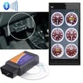 Miniatyrbild 1 av 4: Diagnostiskt skannerverktyg - ELM - ELM327 - Bluetooth - Universal - OBD2