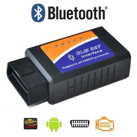 ELM327 ODB2 Bluetooth Diagnostikverktyg