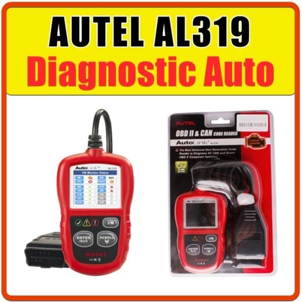 Autel AutoLink AL319 OBD II diagnostiskt gränssnitt - Professionell ...