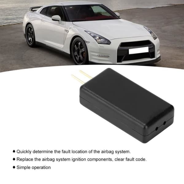 GOTOTOP Airbag Emulator Airbag Simulator Emulator Bypass SRS Fault Finder Diagnostic Tool