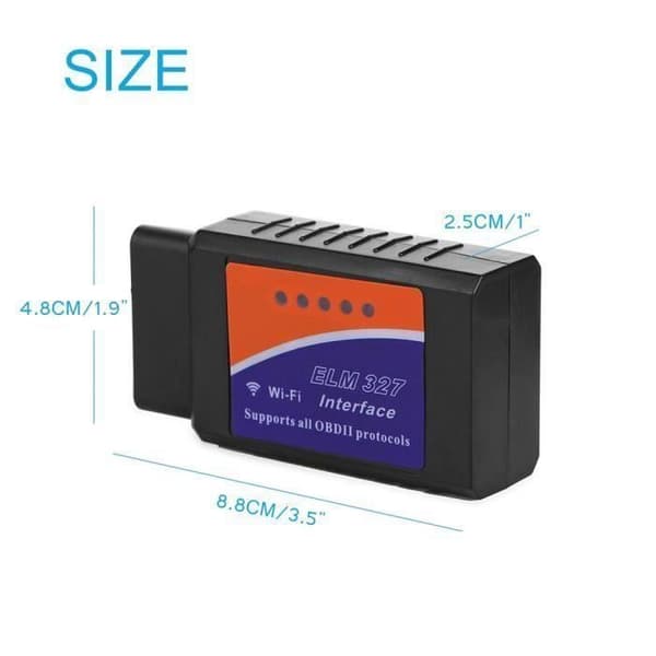 ANG Diagnostiskt verktygsskanner ELM327 OBD2 Bluetooth WiFi bildiagnostiskt skannerverktyg