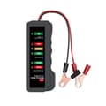 Miniatyrbild 1 av 4: Mini 12V bilbatteritestare, digital generatortestare, visade 6 LED-lampor, testare