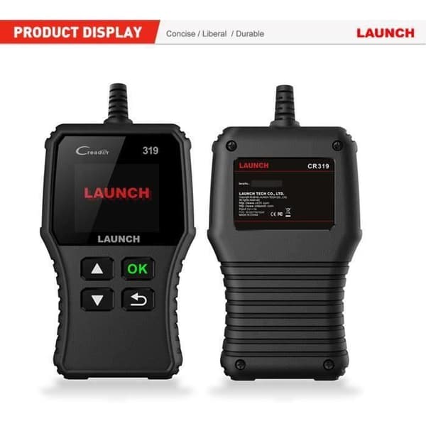 LAUNCH CR319 OBD2 Multi-brand Auto Diagnostic Suitcase Scanner för att läsa och rensa motorfelkoder