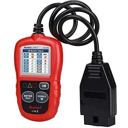 DIAGNOSTISK VERKTYG Autel AutoLink AL319 Auto Diagnostic Case - Diagnostikverktyg för flera märken - Läsa och radera D&amp;eac2