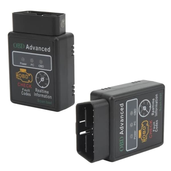 Dioche Bluetooth OBD2-skanner OBD2 Diagnostisk skanner 25K80-chip för ELM327 V1.5 trådlös Bluetooth-felkodsläsare