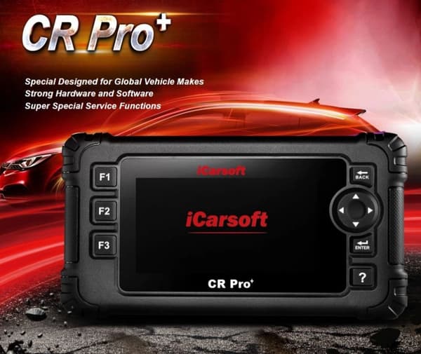 iCarsoft CR Pro+ Felkodsläsare, alla bilmärken