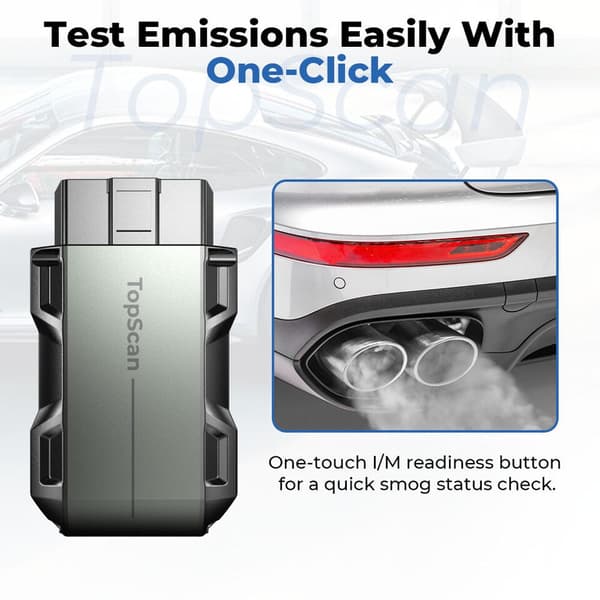 Skanneri, älykäs diagnostiikkatyökalu, Bluetooth OBD2-koodinlukija, Topscan Lite