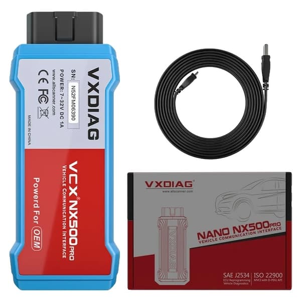 Bil Diagnostisk Scanner, VCM 2 i 1, Smart Nøgle Programmering, NX500PRO