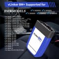 Miniatyrbild 4 av 9: Vgate Felkodsläsare vLinker BM+, Bluetooth bildiagnos, felsök din BMW, android / iPhone