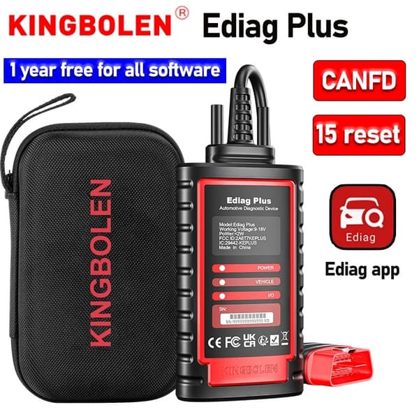 Diagnostic Scanner, Tovejskontrol, Bluetooth-forbindelse, Thinkdiag 2