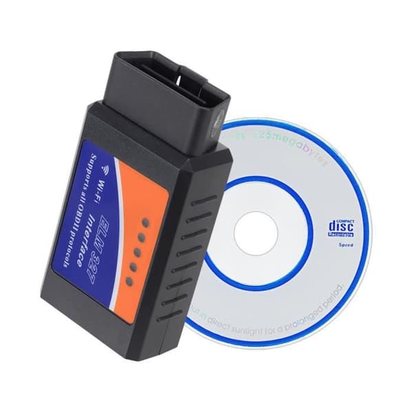 OBD2 WiFi Bildiagnostik - Fransk support 7/7 - LÄSER OCH RÄTTAR FELkoder Alla FORDON - Android iOS PC