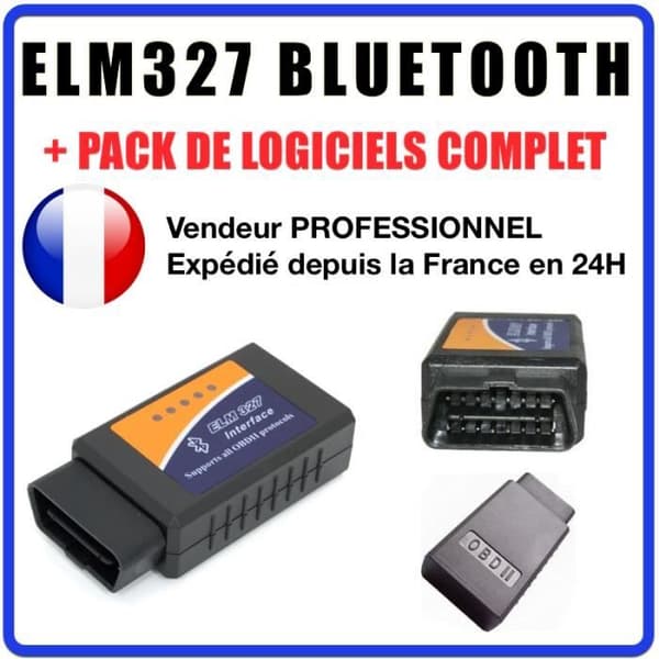 ELM327 BLUETOOTH-gränssnitt - Diag Auto OBD-väska