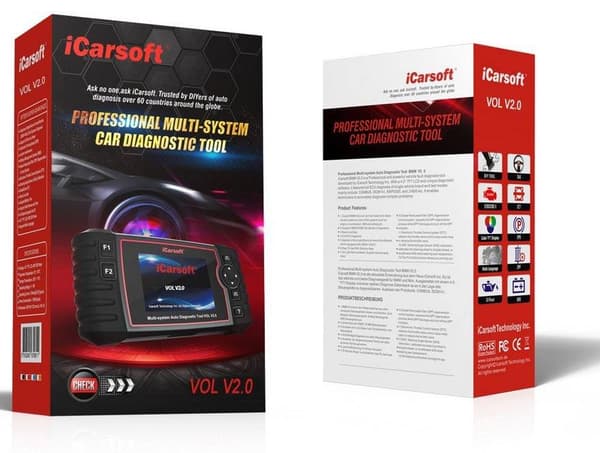 Felkodsläsare iCarsoft VOL V2.0 för Volvo / Saab