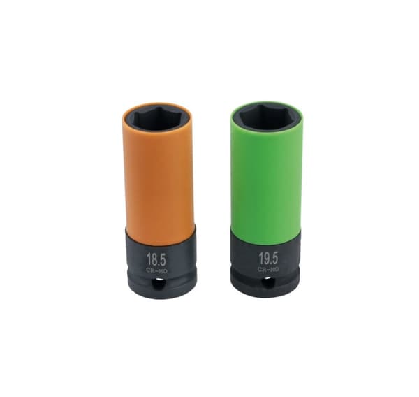 Hjulmøtrik patroner 18,5 & 19,5 mm