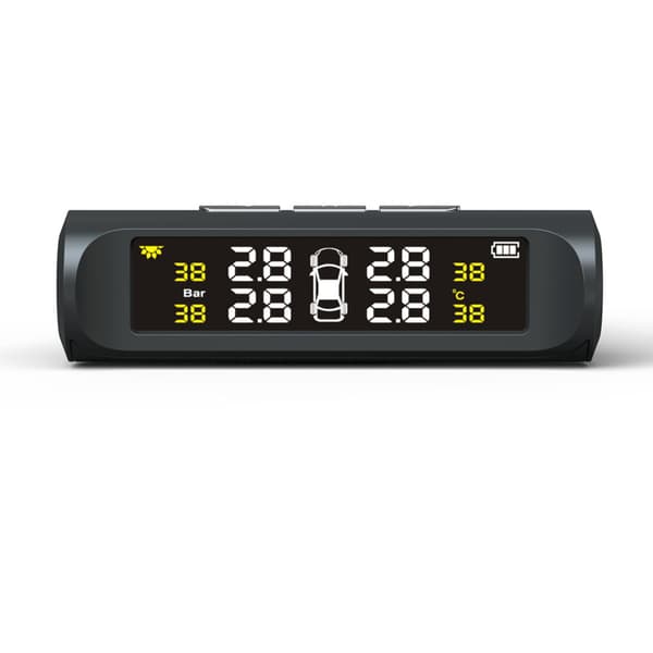 INF Aurinkoenergialla toimiva TPMS rengaspaineen valvontajärjestelmä 0