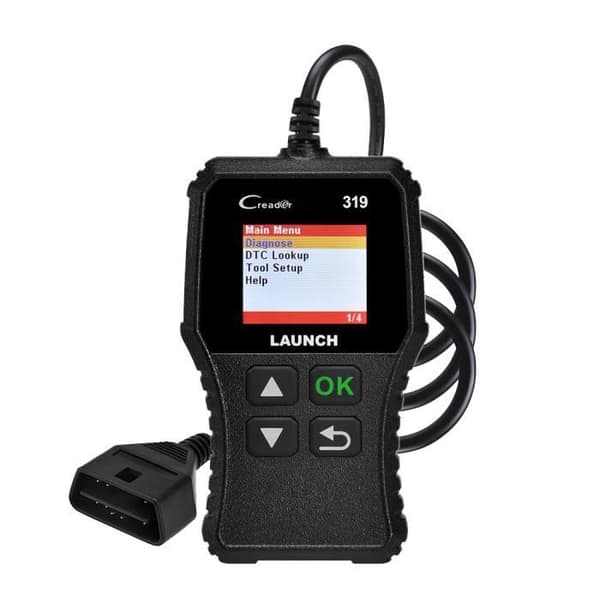 Starta Creader 319 OBD2 Scanner Bilkodsläsare OBDII OBD 2 Scan Tool Kontrollera Cod OBD2 scanner