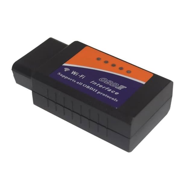 Diagnostiskt verktyg - WiFi OBD2 bildiagnostisk skanner - Svart - Stöd OBDII-protokoll, diagnostisera gränssnittsskanner