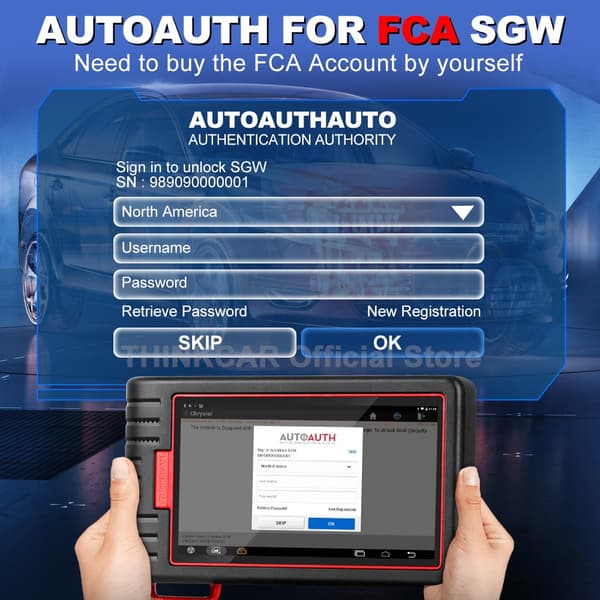 Automotive Diagnostic Scanner, Fuld Systemdækning, ECU Kodning,Livstids gratis opdatering