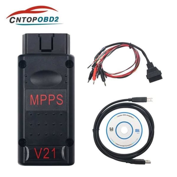 MPPS V21 MAIN med TRICORE med MULTIBOOT med Tricore Breakout-kabel, bättre än MPPS V16 ECU Chip Tu MPPS V21