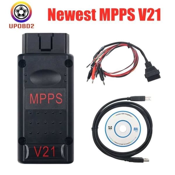 MPPS V21 Car Diagnostic Interface Main med TRICORE med MULTIBOOT EDC Flash-Eeprom Support MPPS V21