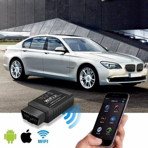 OBD2 Auto Diagnostisk resväska OBD WiFi Adapter Flermärkes felkodsskanner Flera färger Largeight
