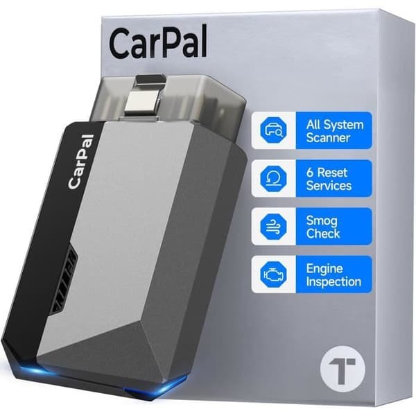 TOPDON Carpal-A Väskdiagnos Bil Bluetooth, Alla systemdiagnoser för iOS och Android