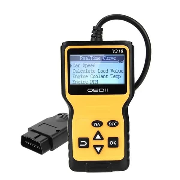 V310 OBD2 vikakoodinlukija / diagnostiikkatyökalu - monikielinen, vikakoodin lukeminen/tyhjennys, reaaliaikaiset tiedot, laaja yhteensopivuus