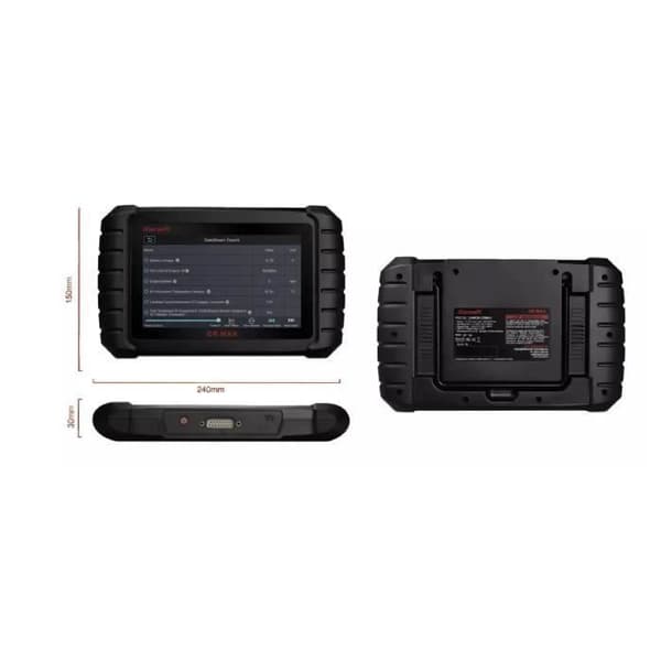 iCarsoft CR Max | Diagnostisk resväska i franska Auto Pro Multi-brand OBD2 | Automotive Diagnostic Tool | Diagnostiskt fall