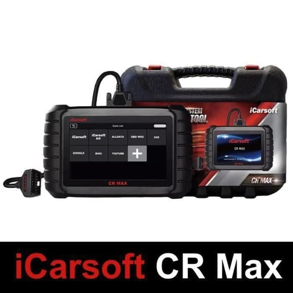 iCarsoft CR Max | Diagnostisk resväska i franska Auto Pro Multi-brand OBD2 | Automotive Diagnostic Tool | Diagnostiskt fall