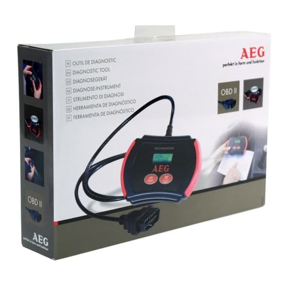 AEG Scanner OBD2 diagnosfall