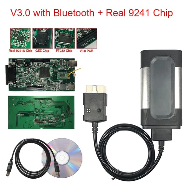 Bildiagnostikverktyg, Bluetooth-anslutning, Multidiag Pro, V30