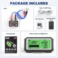 Miniatyrbillede 2 af 2: 12V Batteritesteren, LED-display, trådløs datatransmission,BM200 PRO