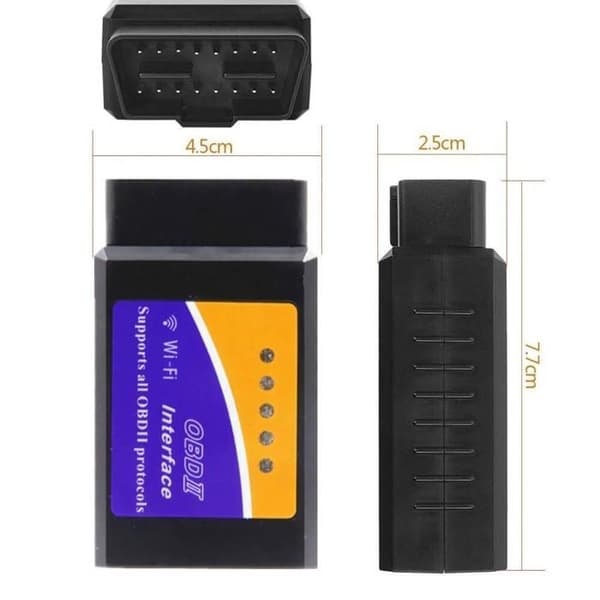 OBD2 ELM327 Bluetooth/WIFI Professionell diagnosenhet Biltester IOS Scanner DE