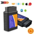 Miniatyrbild 2 av 5: OBD2 ELM327 Bluetooth/WIFI Professionell diagnosenhet Biltester IOS Scanner DE