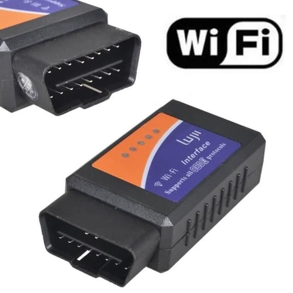 OBD2 felkodsläsare - INF - WiFi - Kompatibel med iOS - Bildiagnos - Svart