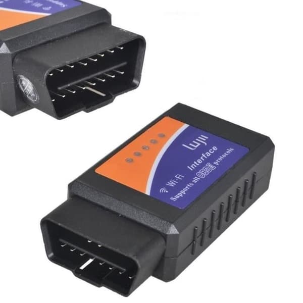 OBD2 felkodsläsare - INF - WiFi - Kompatibel med iOS - Bildiagnos - Svart