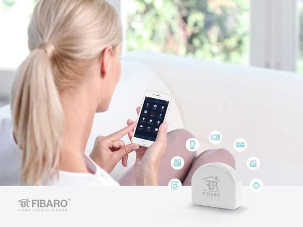 Fibaro FGBHS-213 smart home lyscontroller Trådløs Hvid