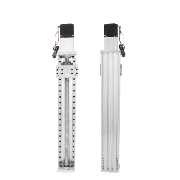 Lineærvejledningsaktuator, Kugleskrue SFU1605, Nema 23 stepper motor, Rejse 400mm