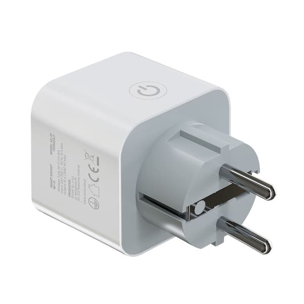 SAVIO WI-FI smart stikkontakt, 16A, AS-01, Hvid