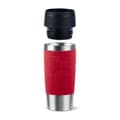 Miniatyrbillede 3 af 4: EMSA Rejsekrus Classic N2020400 rejsekrus 360 ml Sort, Rød, Rustfrit stål Rustfrit stål