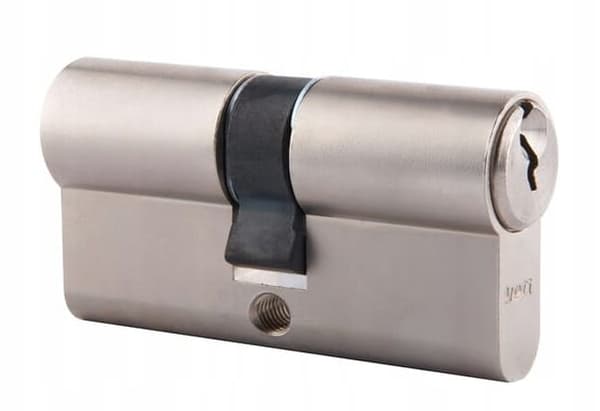 Yeti dörrlåsinsats 30/35 satin nickel 5 nycklar