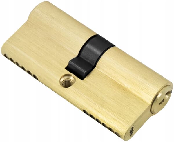 Dörrlåsinsats 30/40 mm Mässing + 3 nycklar