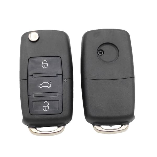 INF Key Fob Shell med 3 knapper kompatibel med Lavida Black