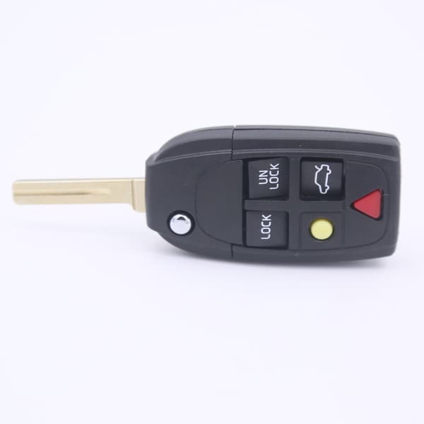 INF Auton avainkotelo Volvo 5 -painikkeille musta