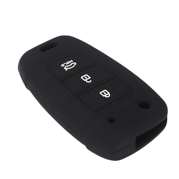 Kolmen painikkeen silikoninen auton avaimen suojus Hyundai New Santa Fe, ix35, Elantra, LA FESTA and ENCINO