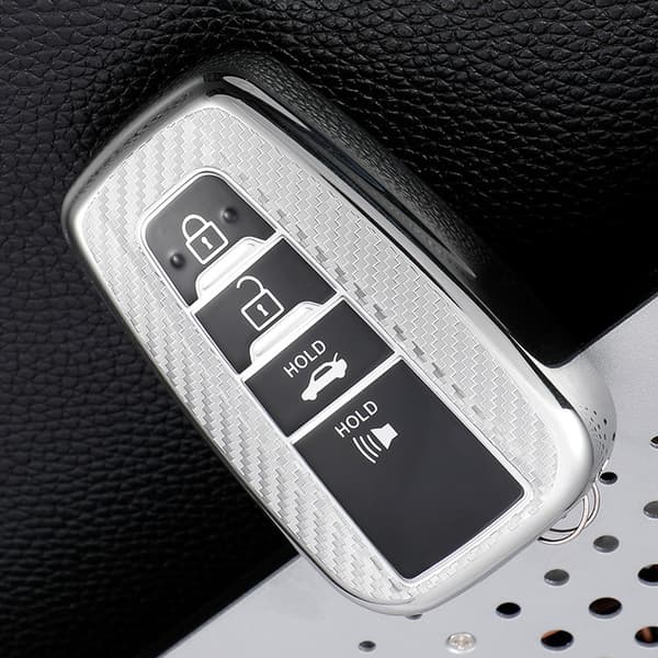 INF Bilnøkkeldeksel for Toyota/Corolla/Asia Dragon/Camry/Ralink/Yize/CHR/RAV4 4-knapp