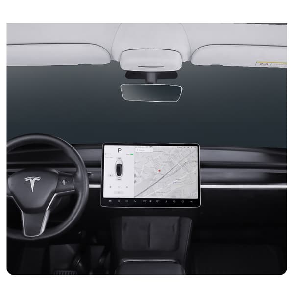 INF Autolasikotelo Auton aurinkosuoja aurinkolasien kotelon pidike Tesla Model 3/Y Model B